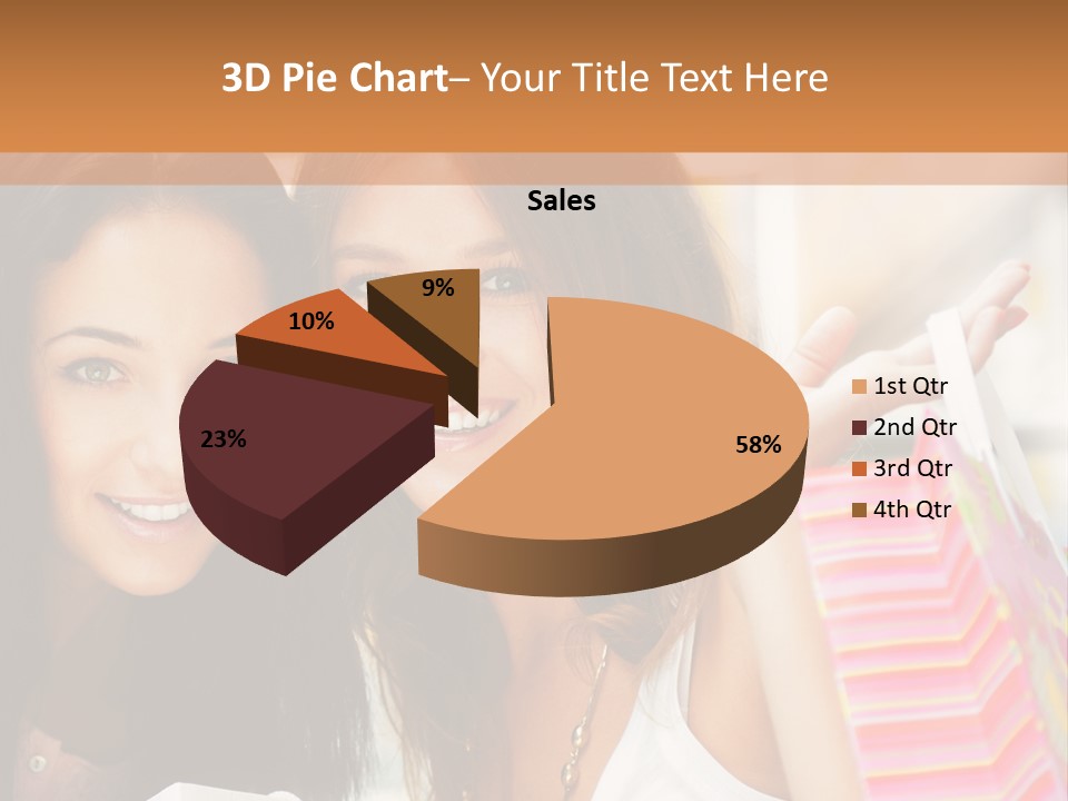 Style Commercial Shopaholic PowerPoint Template
