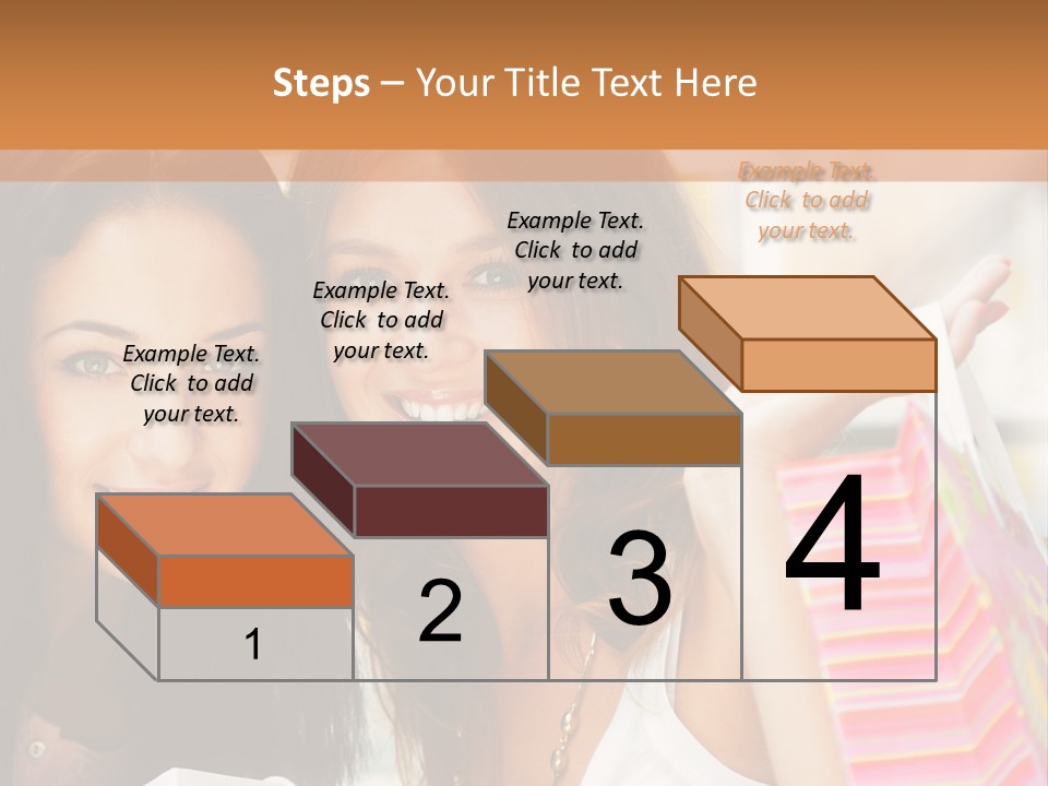 Style Commercial Shopaholic PowerPoint Template