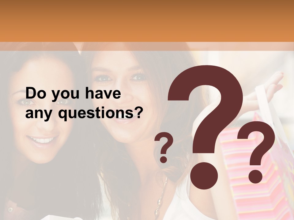 Style Commercial Shopaholic PowerPoint Template