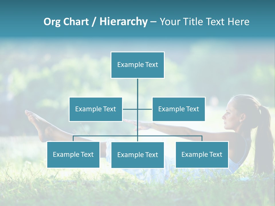 Countryside Woman Outdoor PowerPoint Template