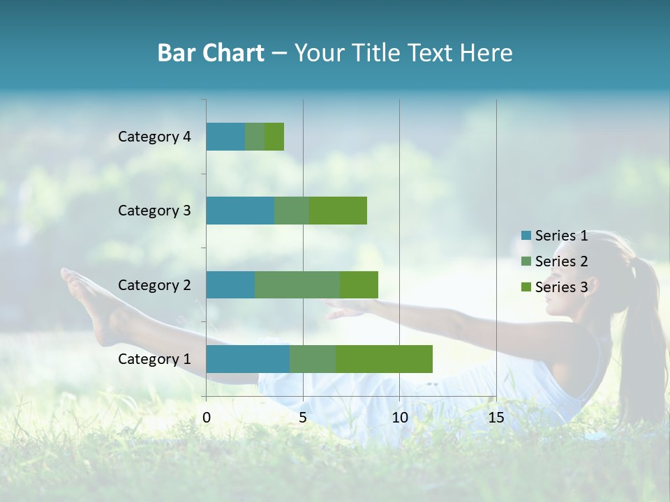 Countryside Woman Outdoor PowerPoint Template