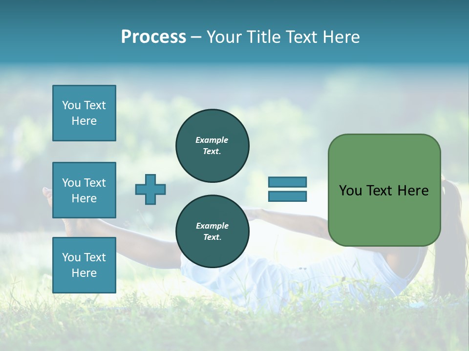 Countryside Woman Outdoor PowerPoint Template