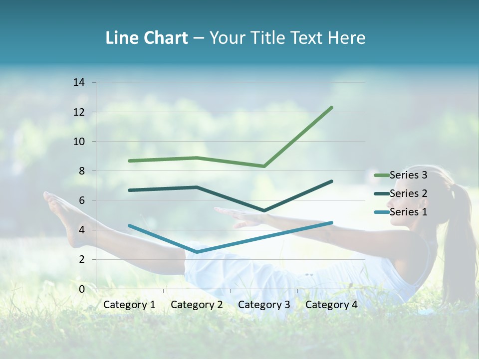 Countryside Woman Outdoor PowerPoint Template