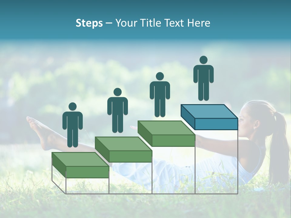 Countryside Woman Outdoor PowerPoint Template