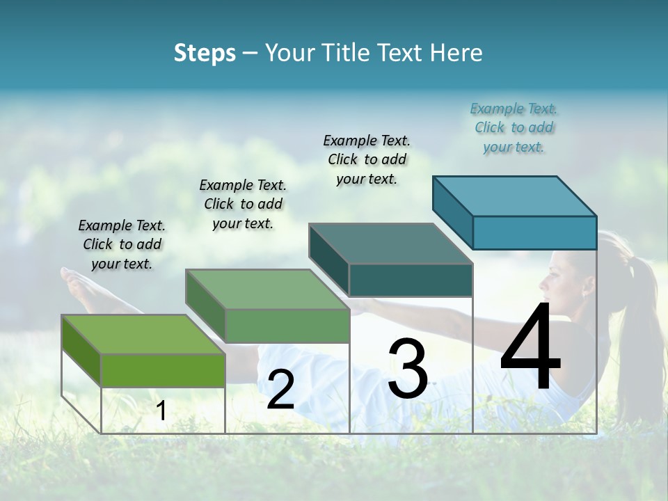 Countryside Woman Outdoor PowerPoint Template