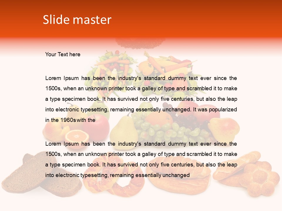 Pear White Fat PowerPoint Template