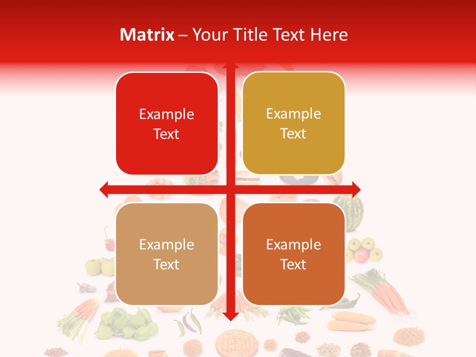 Tomato Apple Eat PowerPoint Template