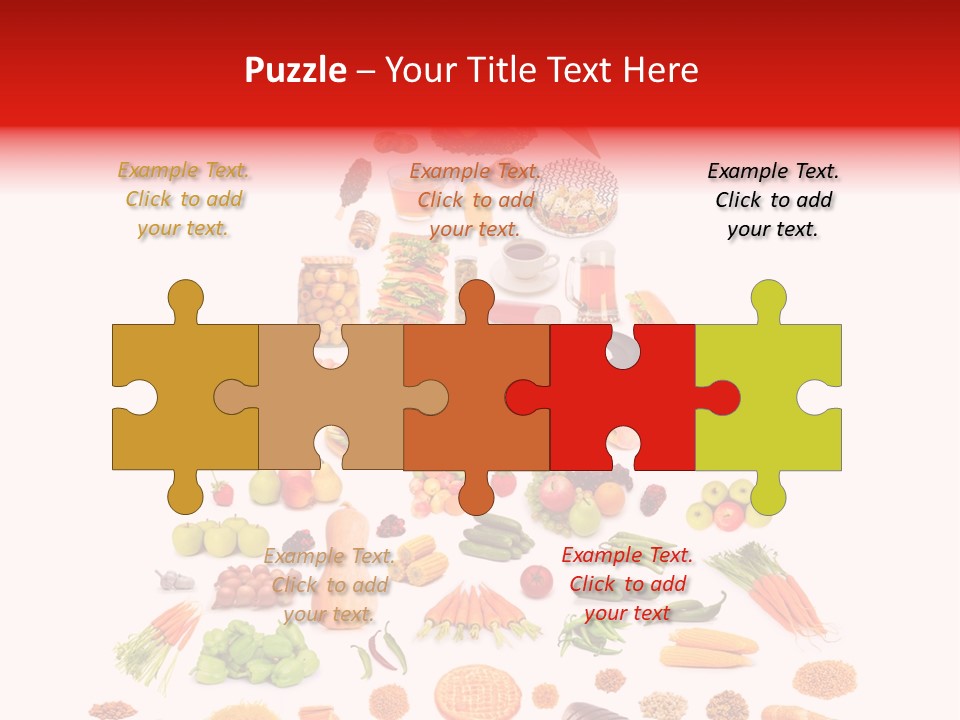 Tomato Apple Eat PowerPoint Template