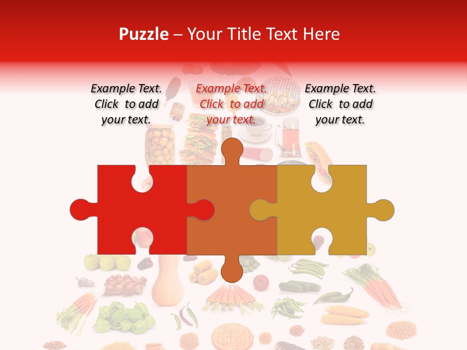 Tomato Apple Eat PowerPoint Template