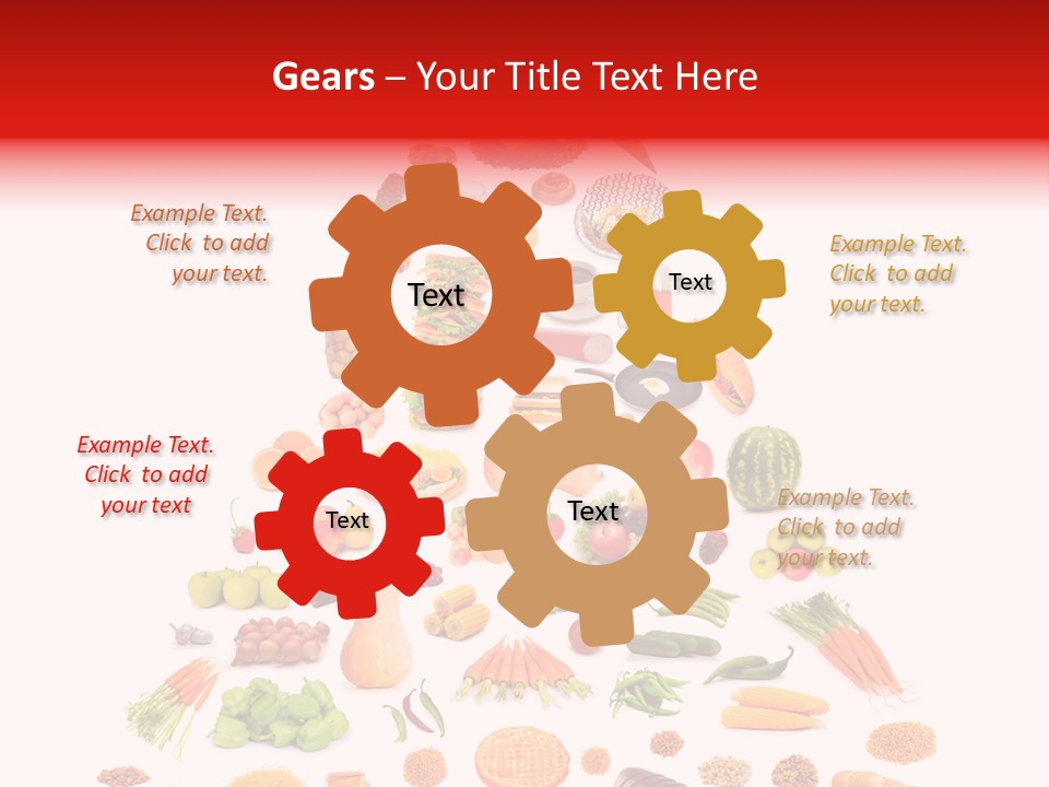 Tomato Apple Eat PowerPoint Template