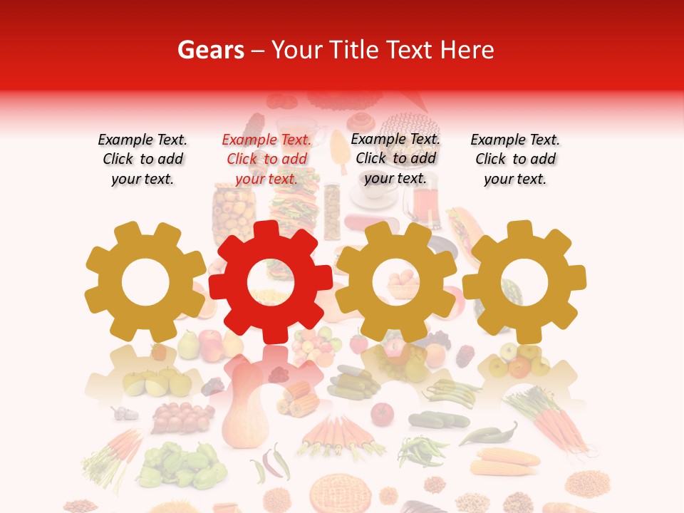 Tomato Apple Eat PowerPoint Template