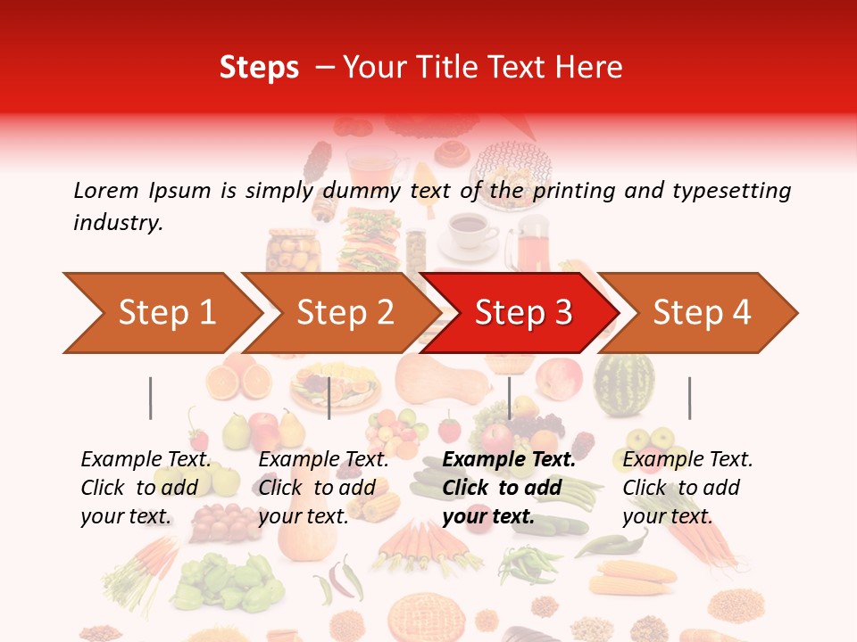 Tomato Apple Eat PowerPoint Template