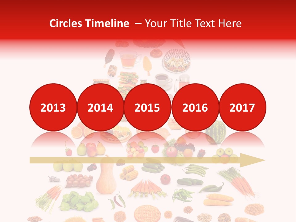 Tomato Apple Eat PowerPoint Template