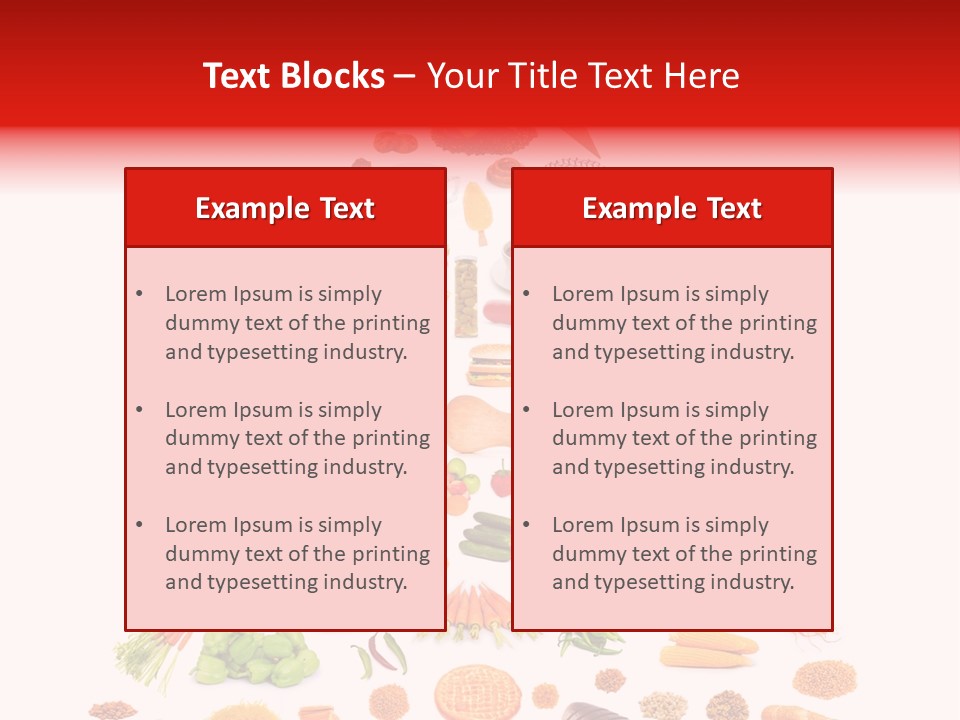 Tomato Apple Eat PowerPoint Template