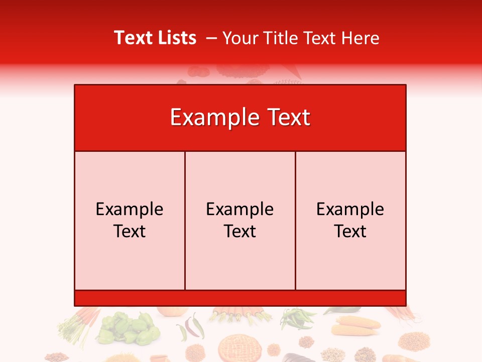 Tomato Apple Eat PowerPoint Template