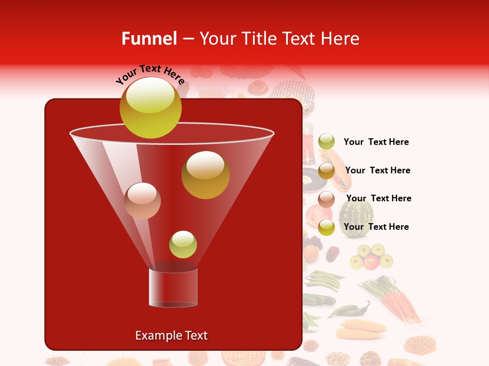 Tomato Apple Eat PowerPoint Template