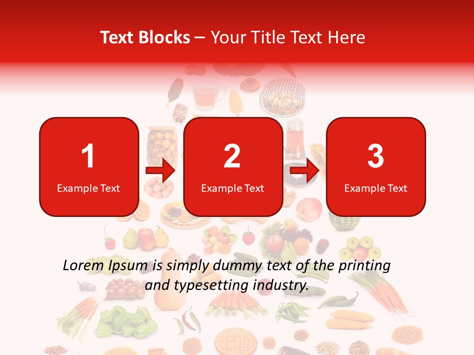 Tomato Apple Eat PowerPoint Template