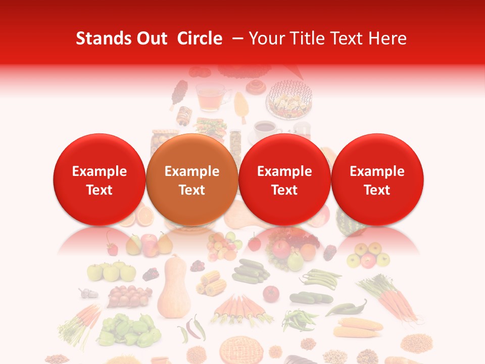Tomato Apple Eat PowerPoint Template