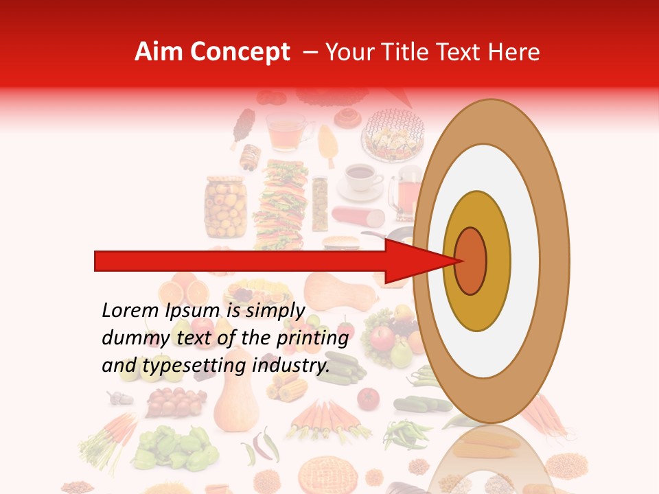 Tomato Apple Eat PowerPoint Template