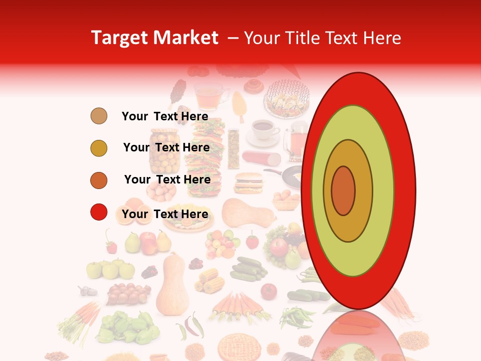 Tomato Apple Eat PowerPoint Template