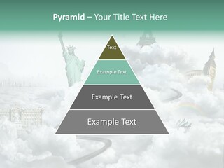 Clouds Collage Style PowerPoint Template