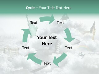 Clouds Collage Style PowerPoint Template