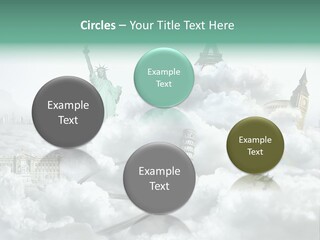 Clouds Collage Style PowerPoint Template