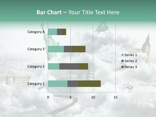 Clouds Collage Style PowerPoint Template