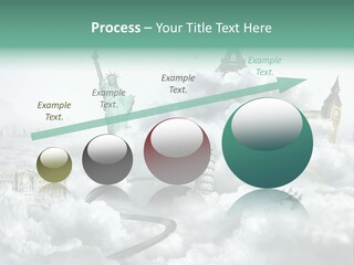 Clouds Collage Style PowerPoint Template
