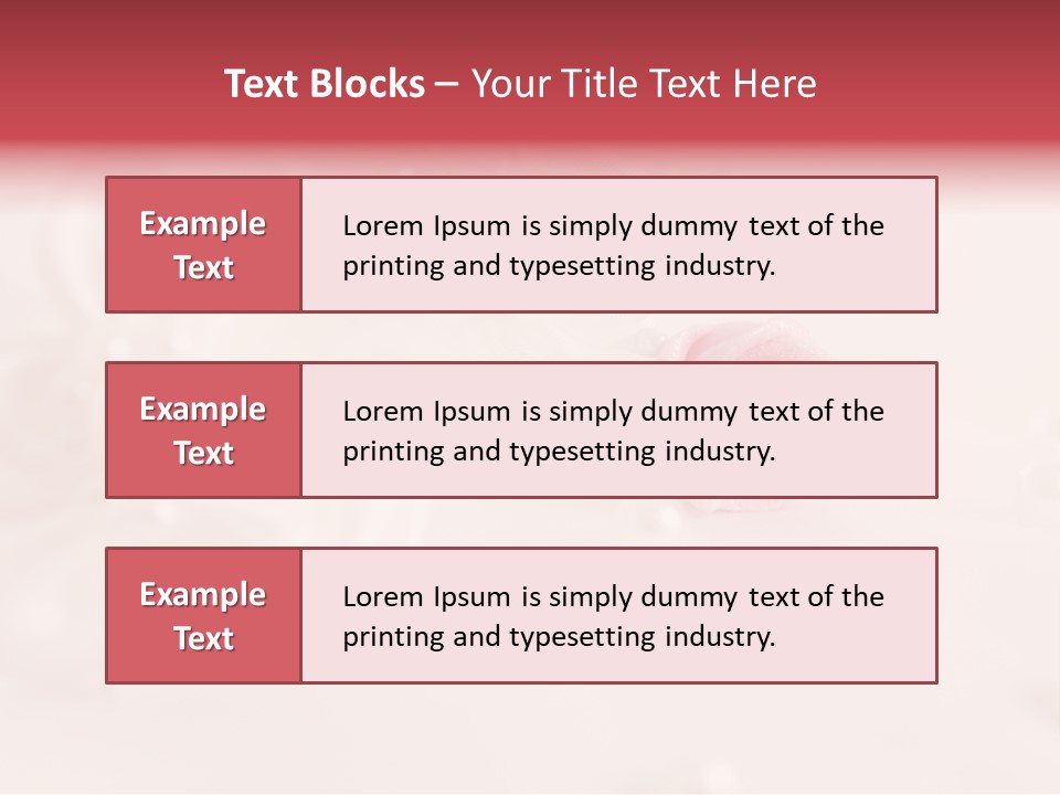 Flowers Macro Wedding PowerPoint Template