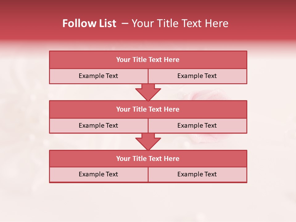 Flowers Macro Wedding PowerPoint Template