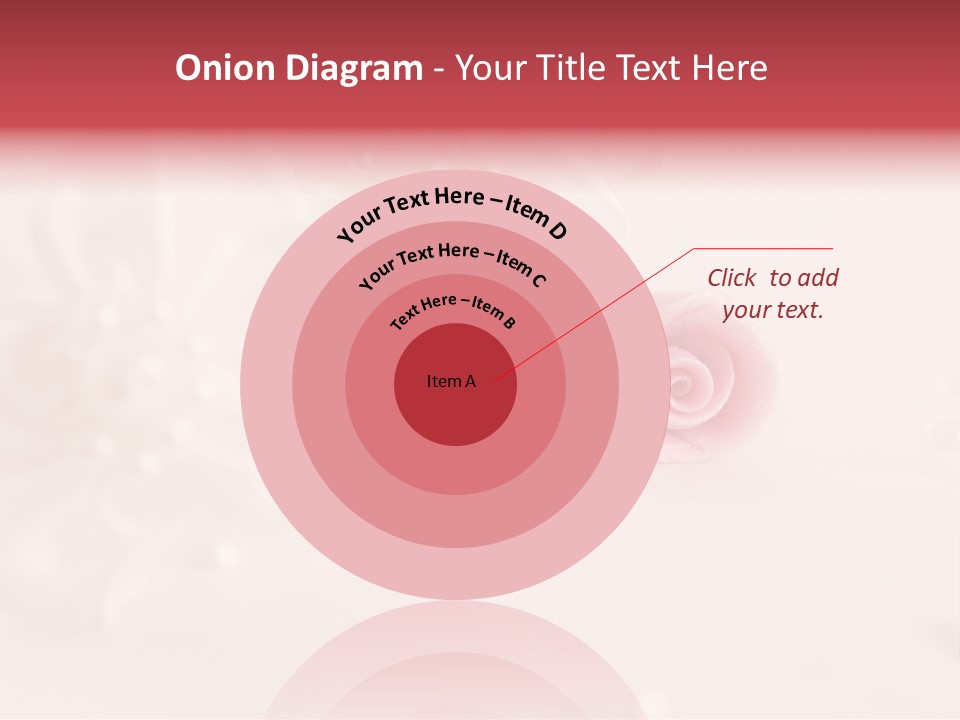 Flowers Macro Wedding PowerPoint Template