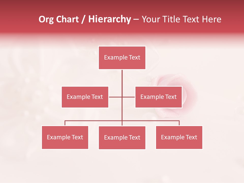 Flowers Macro Wedding PowerPoint Template