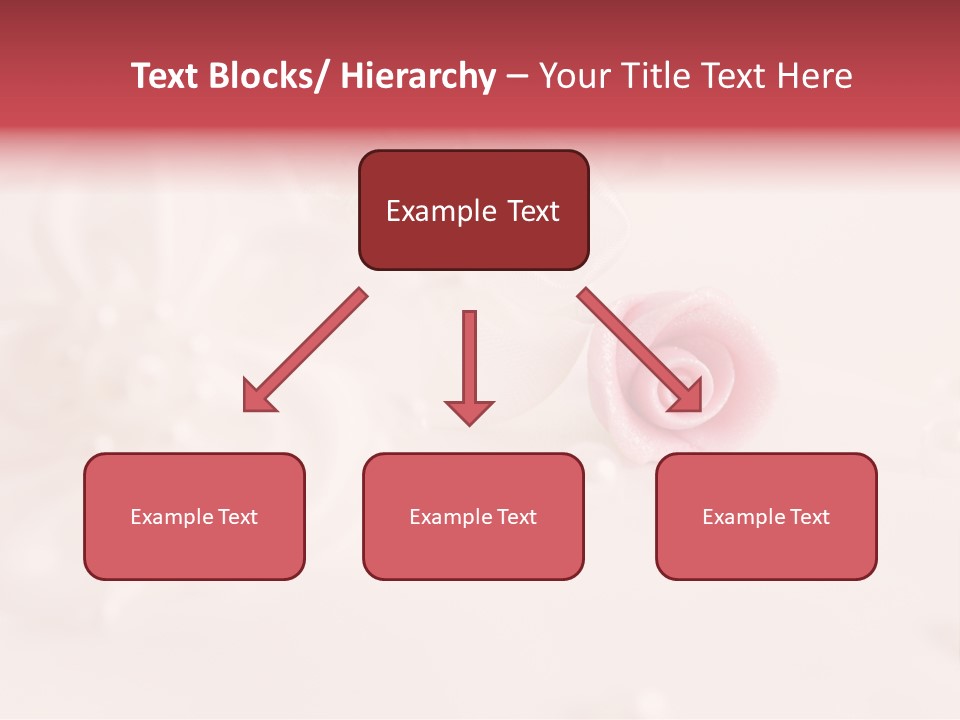 Flowers Macro Wedding PowerPoint Template