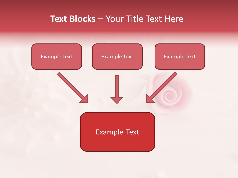 Flowers Macro Wedding PowerPoint Template