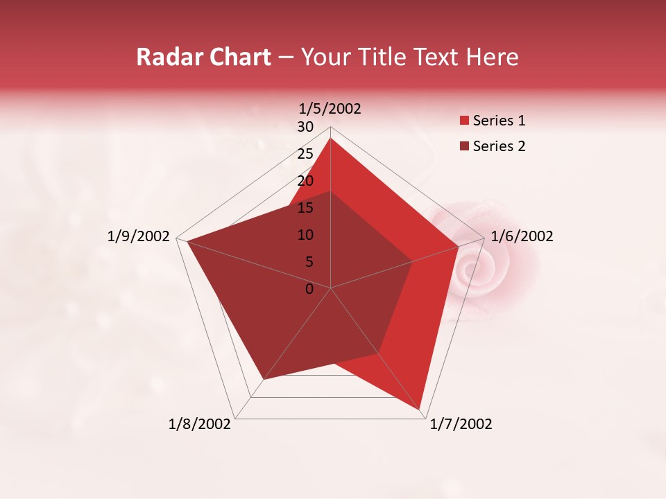 Flowers Macro Wedding PowerPoint Template