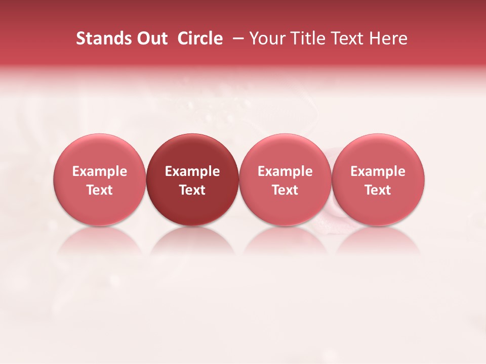 Flowers Macro Wedding PowerPoint Template