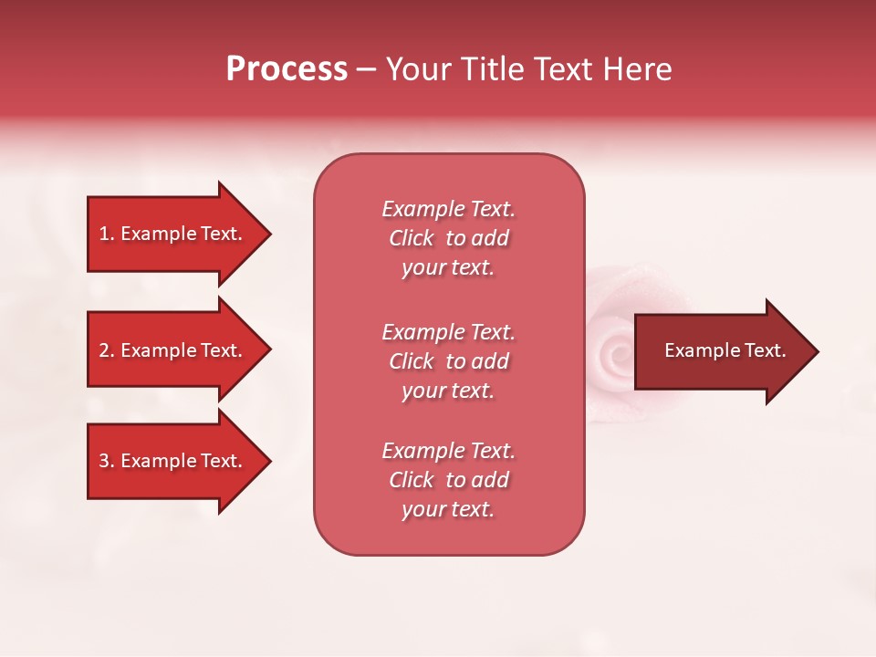 Flowers Macro Wedding PowerPoint Template