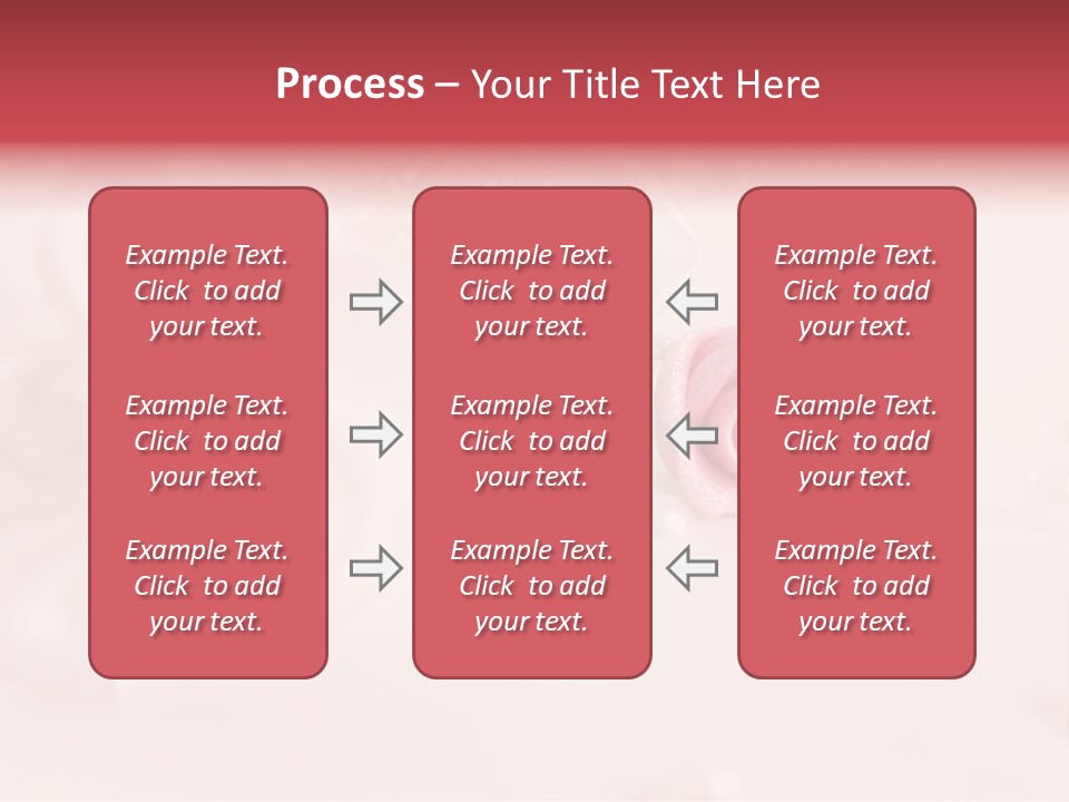 Flowers Macro Wedding PowerPoint Template