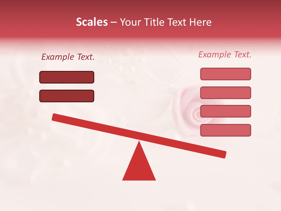 Flowers Macro Wedding PowerPoint Template