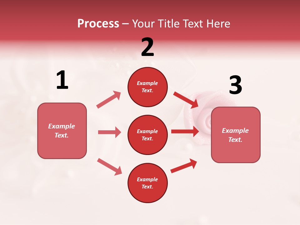 Flowers Macro Wedding PowerPoint Template