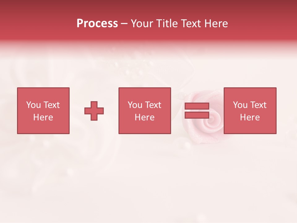 Flowers Macro Wedding PowerPoint Template