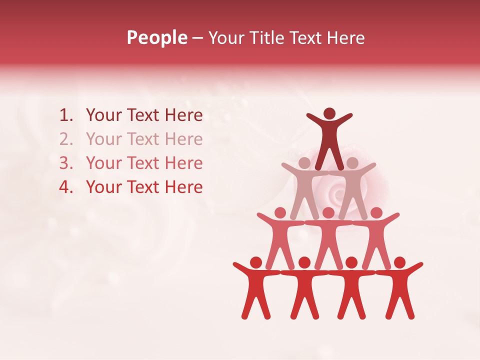 Flowers Macro Wedding PowerPoint Template