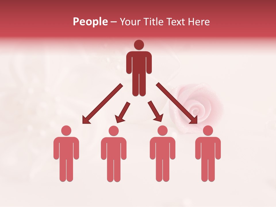 Flowers Macro Wedding PowerPoint Template