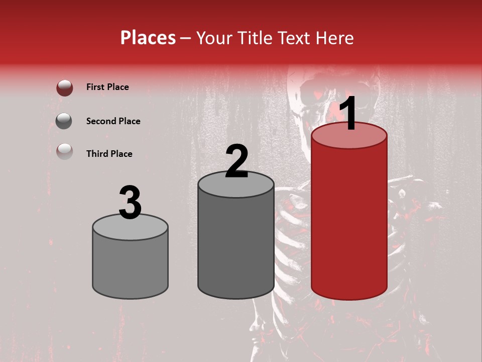 Black Anatomy Medical PowerPoint Template