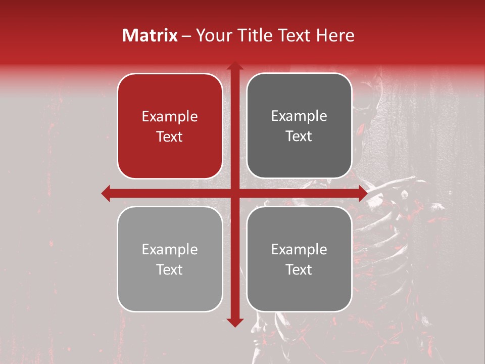 Black Anatomy Medical PowerPoint Template