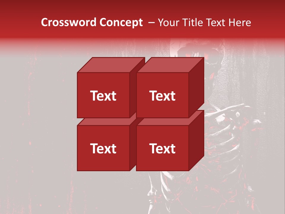 Black Anatomy Medical PowerPoint Template