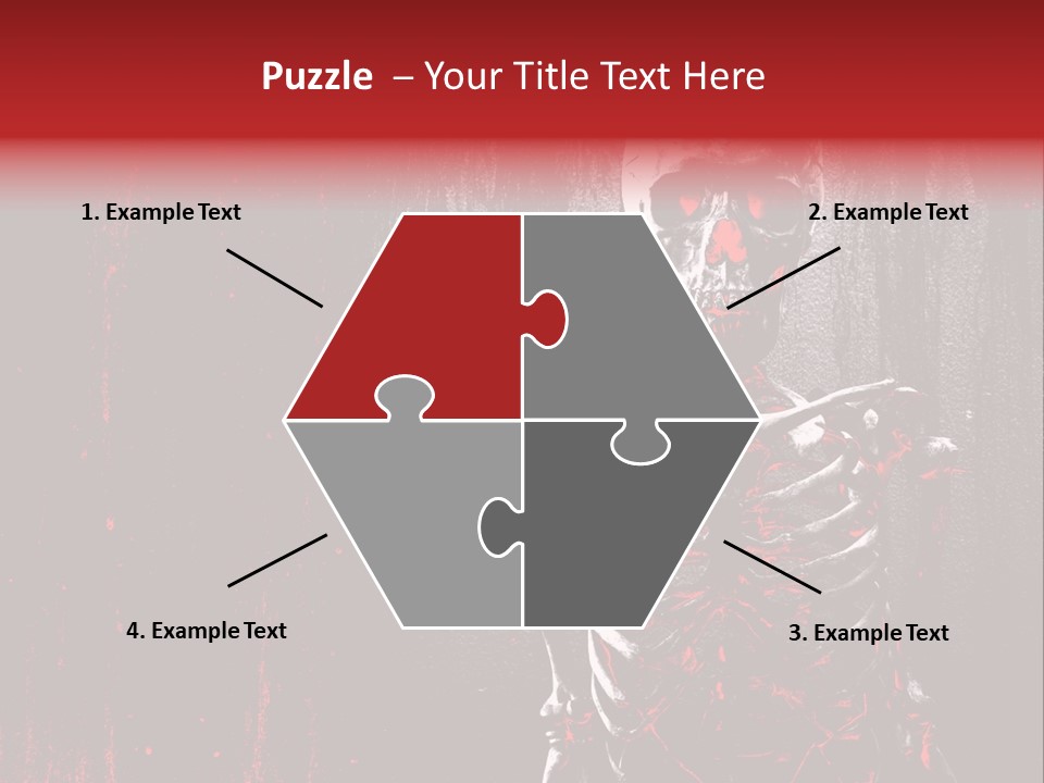 Black Anatomy Medical PowerPoint Template