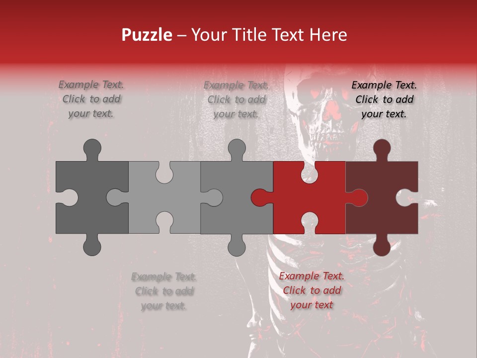 Black Anatomy Medical PowerPoint Template