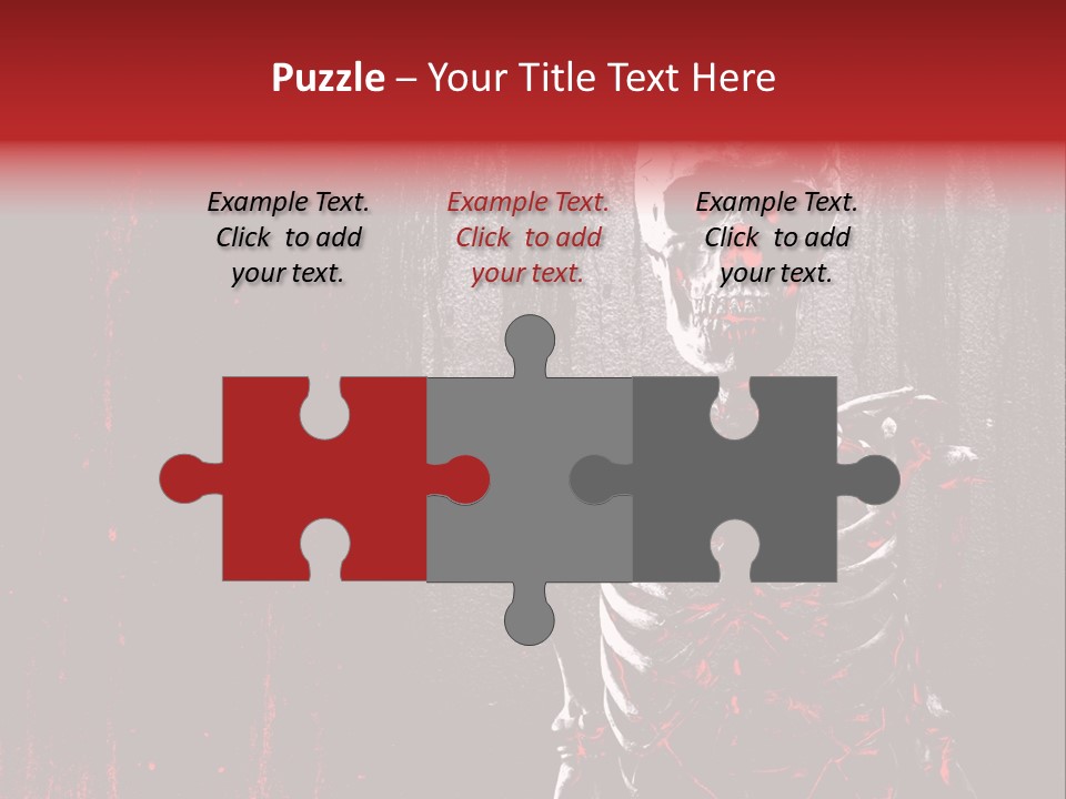 Black Anatomy Medical PowerPoint Template